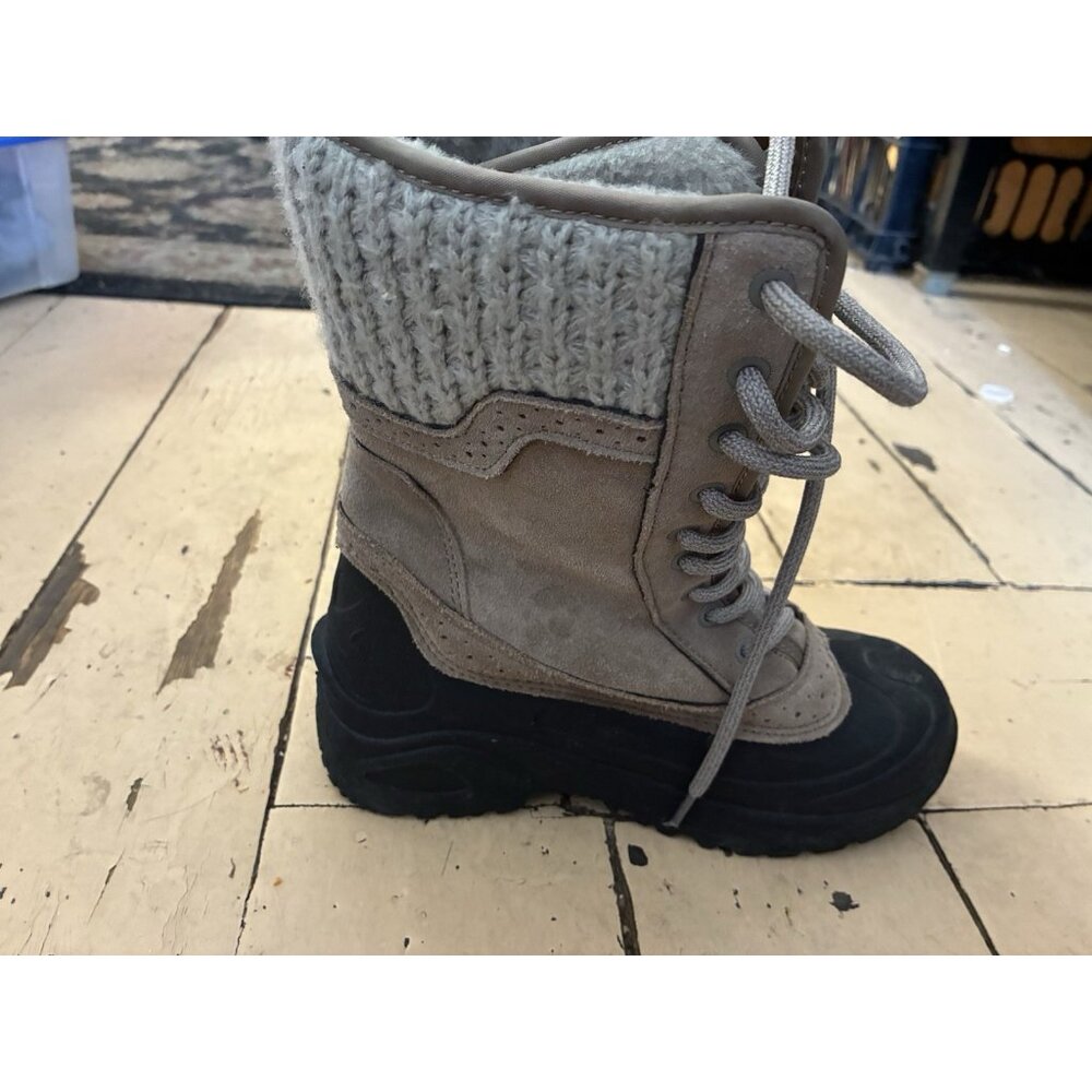 Itasca womens boots tan leather uppers